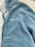 Light Blue UMaine Fleece Zip Up